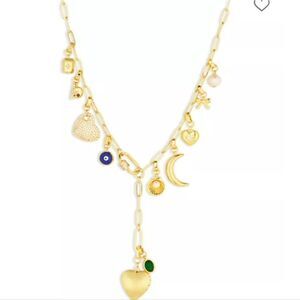 Gold Charm Necklace